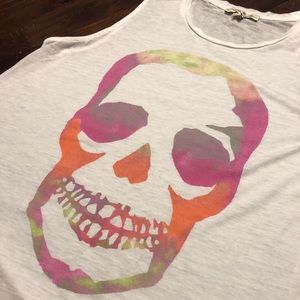 Express Skull Tank Top